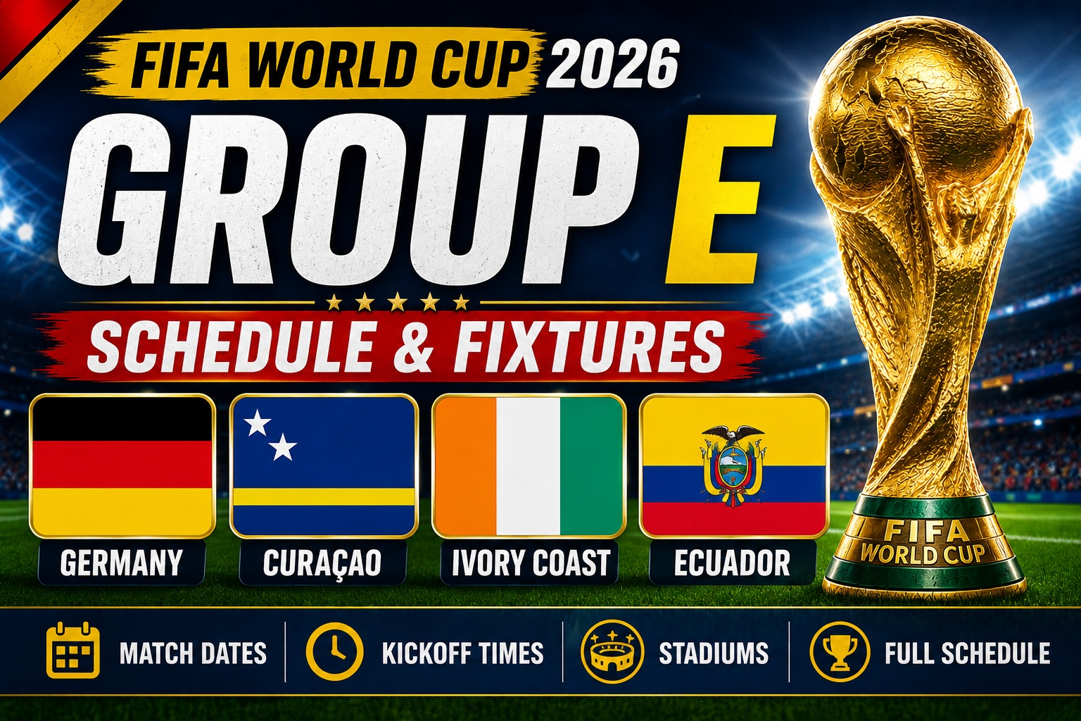 Fifa World Cup 2026 Group D Fixtures Match Schedule